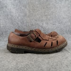 Sonoma Shoes Womens 8.5 Fisherman Sandals Closed Toe Mary Jane Brown Y2k Retro